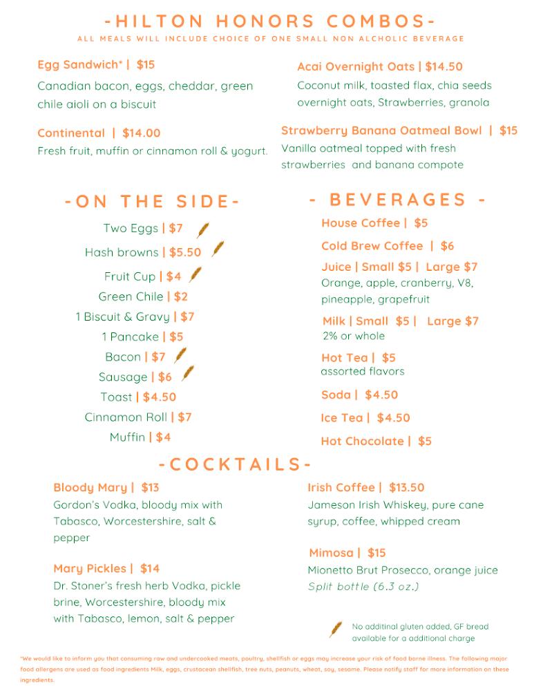 Animas River Grille & Lounge Menu image 1